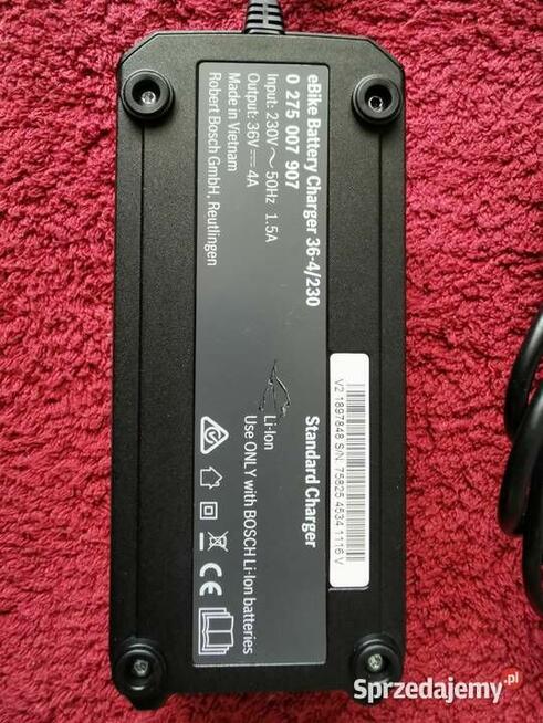 Ładowarka Bosch STANDARD 4A 36V do roweru JAK NOWA