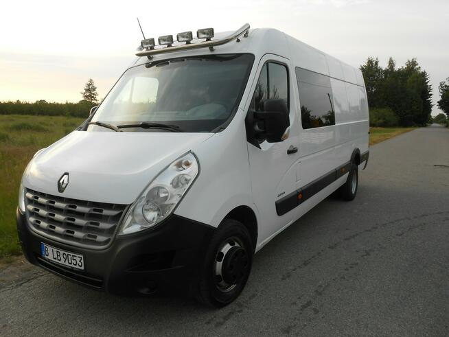 Renault Master 2.3 L4H2, 2011rok, Bliźniak, Klima, Hak, Podest, Bardzo Ładny
