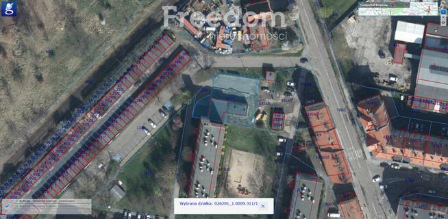 Działka inwestycyjna mieszkalna / usługowa