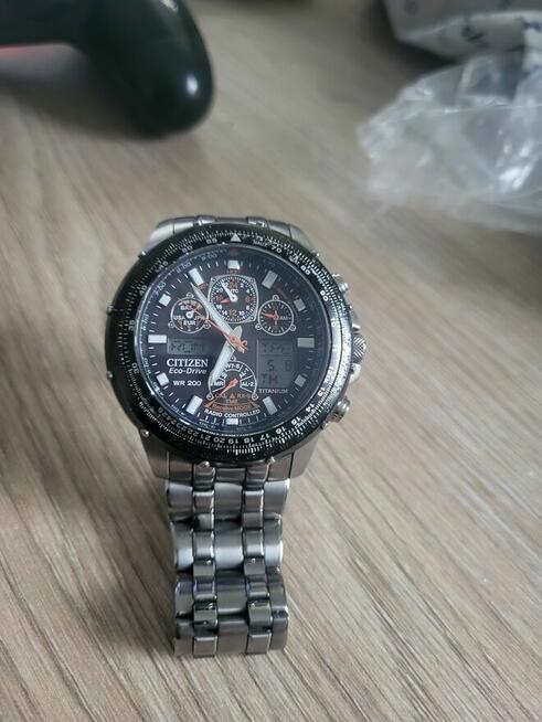 Citizen Eco-Drive Skyhawk Titanium – Radio Controlled – WR20