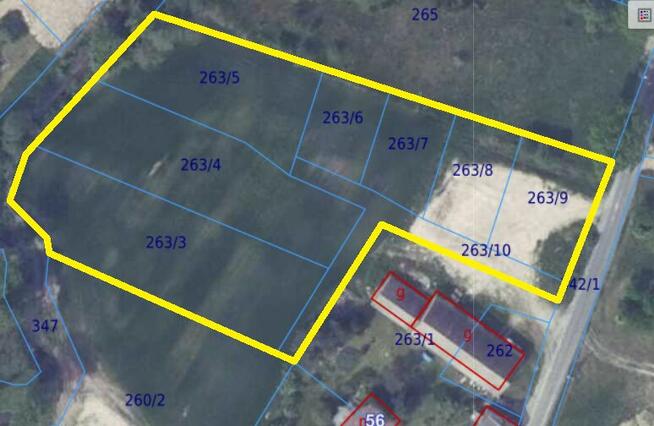 Działki budowlane Janowiec Gmina Małomice koło Chichy Żagań