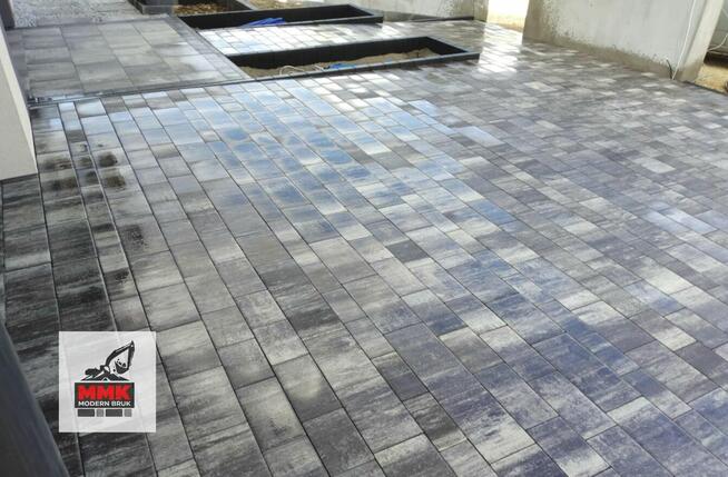 Układanie kostki brukowej, Brukarstwo, Tarasy, Schody, Alejki