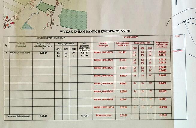Działki budowlane Janowiec Gmina Małomice koło Chichy Żagań