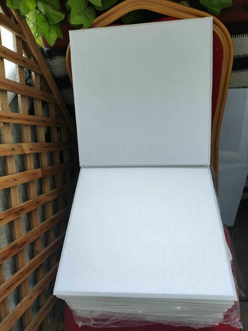 Panele Płyty Akustyczne dzwiekoszczelne białe dźwięk