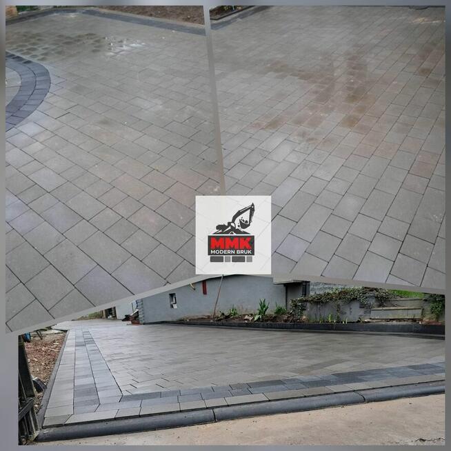 Układanie kostki brukowej, Brukarstwo, Tarasy, Schody, Alejki