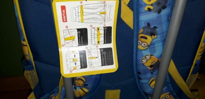 Plecak Mobilny Minionki firmy Safta Perfekcyjna Jakość