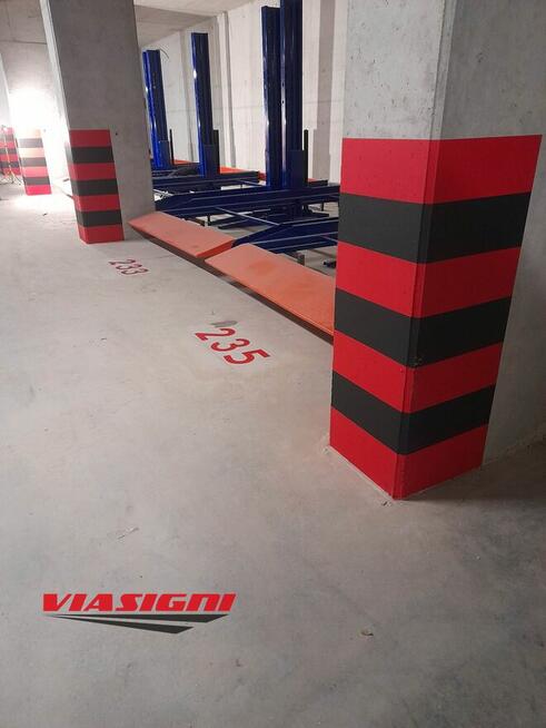 Malowanie oznakowania poziomego obiekty przemysłowe przestrz