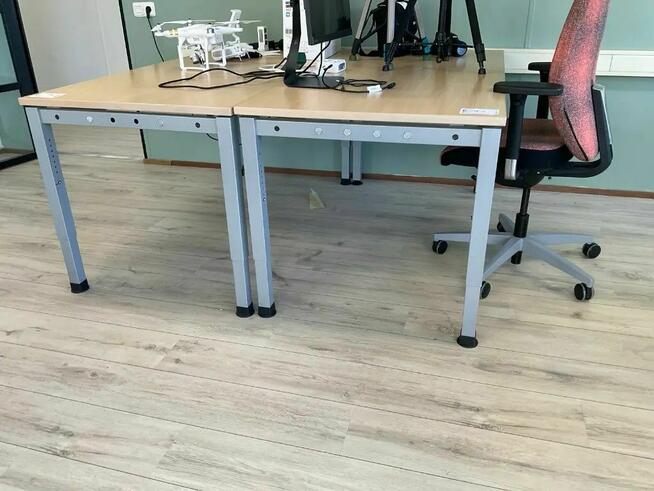 Biurko 160x80 cm z regulowanymi nogami