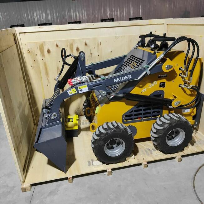 MiniŁadowarka SKID STEER SKIDER W360, kraft, excat, kingway,