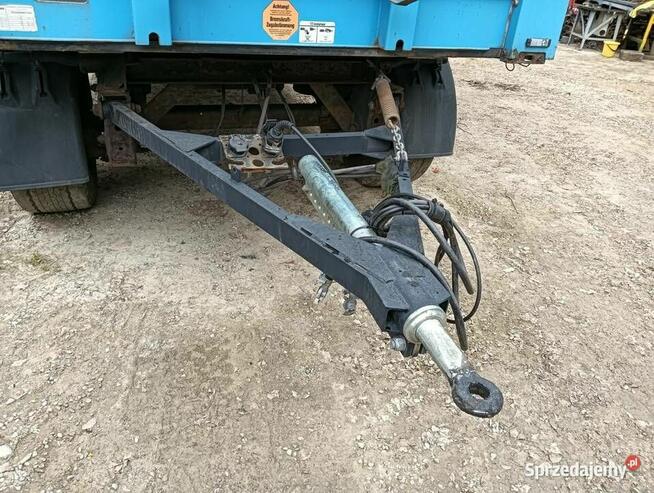 Krone przyczepa dwuosiowa burtowa burtówka rolnicza budowlan