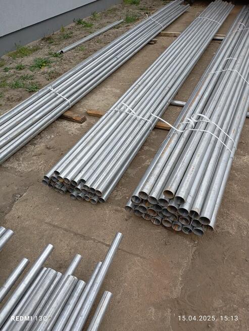 Rury stalowe słupki ogrodzenia