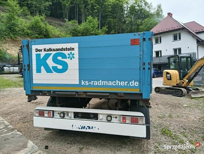 Krone przyczepa dwuosiowa burtowa burtówka rolnicza budowlan