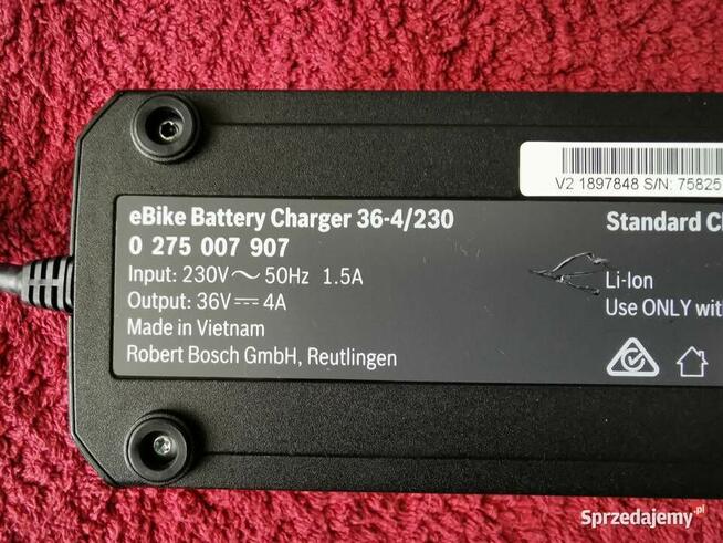 Ładowarka Bosch STANDARD 4A 36V do roweru JAK NOWA