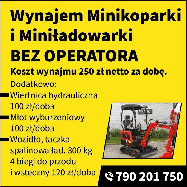 MiniŁadowarka SKID STEER SKIDER W360, kraft, excat, kingway,
