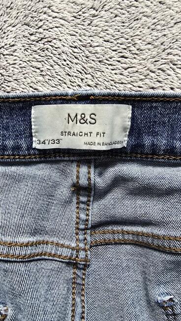 Tommy Hilfiger Design Jeansy męskie Streich fit rozm.34-33