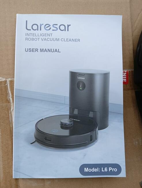 Irobot odkurzacz inteligentny Laresar L6 Pro +stacja