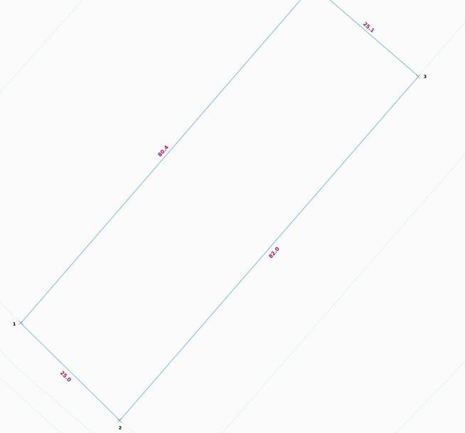 Działka * SPRZEDAŻ * Trzciana gm. Czermin * 2032 m2