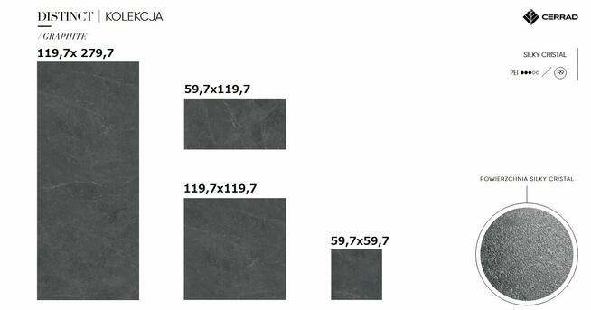 gres 60x60 60x120 120x120 120x280 distinct półpoler cerrad