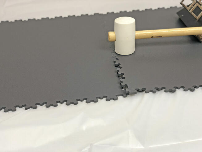 Odporna podłoga, puzzle, trwałe, niezniszczalne