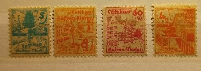 Znaczki Niemcy Cottbus