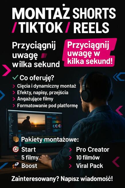 Montaż Shorts / TikTok / Reels