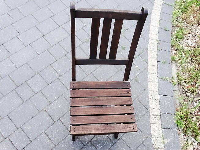 Zestaw mebli ogrodowych drewno 4 elementy.