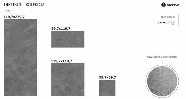 gres 60x60 60x120 120x120 120x280 distinct półpoler cerrad