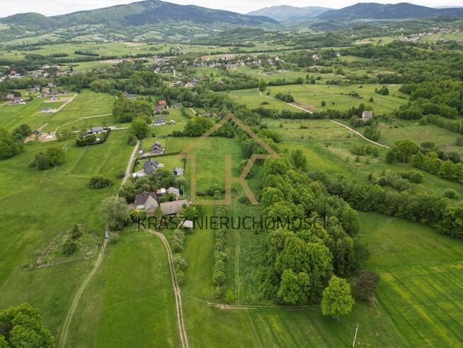 Piękna działka budowlna przy lese 18 ar w Lipniku