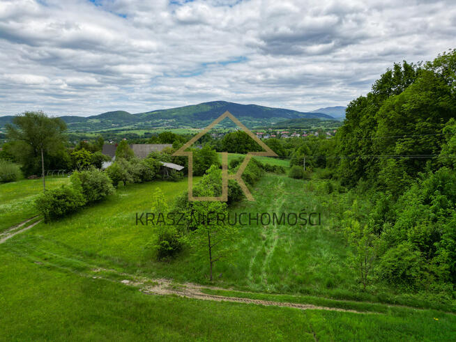 Piękna działka budowlna przy lese 18 ar w Lipniku