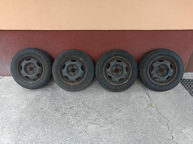 Kola Volkswagen 13 cali 4x100 opony zimowe Debica 23rok 155