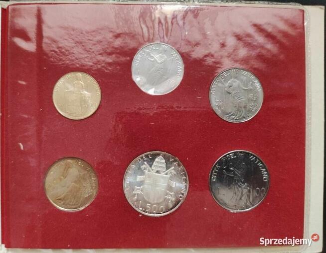 Watykan KMS 1979 Srebro + Koperta Anno I Nieobiegowy Ag 835