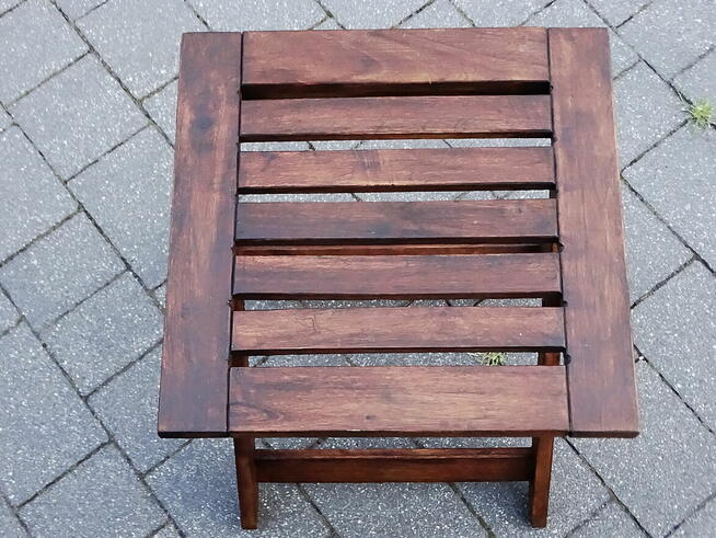 Zestaw mebli ogrodowych drewno 4 elementy.