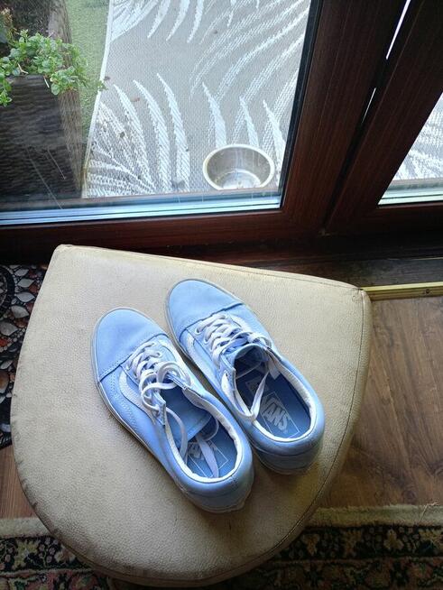 Vansy błękitne 36,5