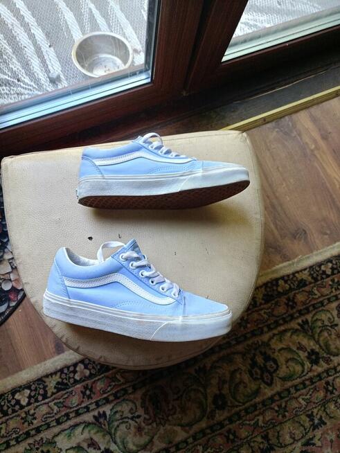 Vansy błękitne 36,5