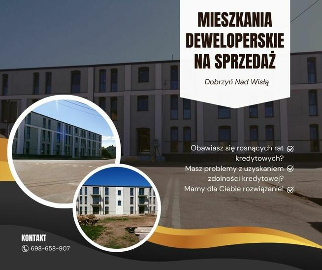 Dobrzyń nad Wisłą – Mieszkania deweloperskie