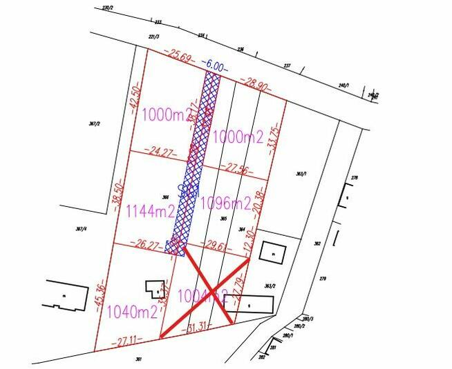 Działka budowlana 1000 m2, Poniatowo, 75 000 zł