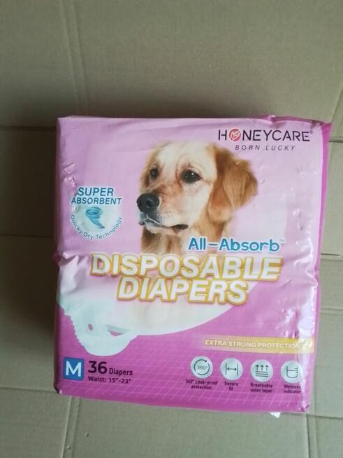 Pieluchy dla suczki w okresie cieczki* HONEYCARE*