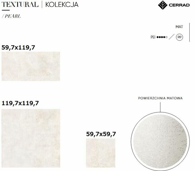 gres 60x60 60x120 120x120 textural matowy cerrad