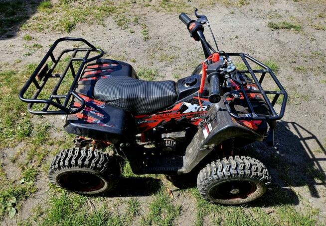 Mini quad 50cc, do 100kg, prędkości 40km, elektryczny start