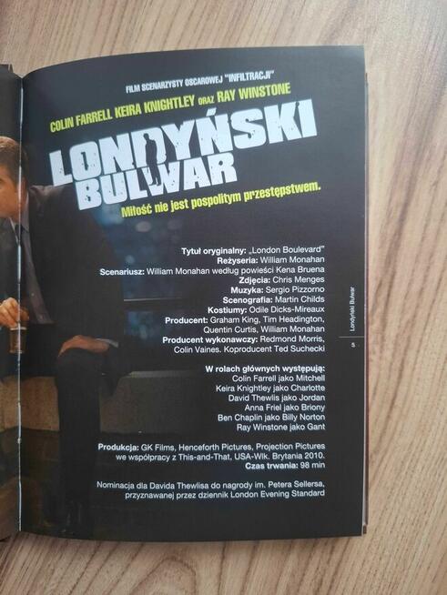 Londyński Bulwar film DVD