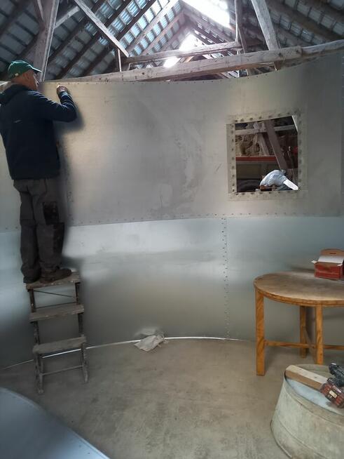 silosy, zbiorniki zbożowe ,wewnętrzne