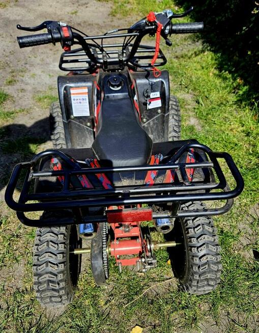 Mini quad 50cc, do 100kg, prędkości 40km, elektryczny start