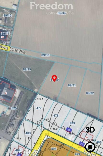 Słoneczna, płaska działka budowlana, Przyjaźń