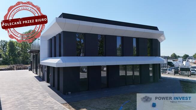 Nowoczesny budynek biurowo handlowy magazynowy