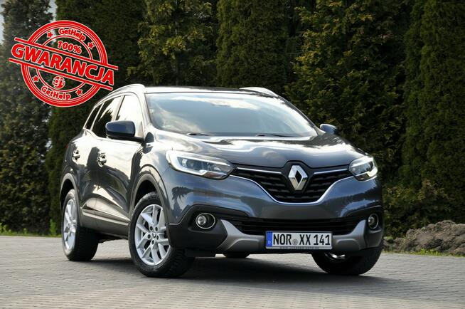 Renault Kadjar 1.5dCi(110KM)*112tyś.km*Led*Skóry*Klimatronik*2xPDC*Reling*Alu17"ASO