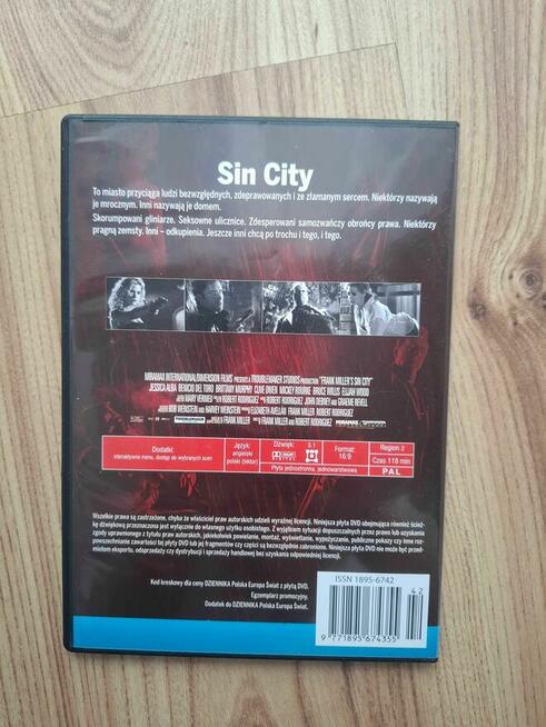 Sin City Tarantino film DVD