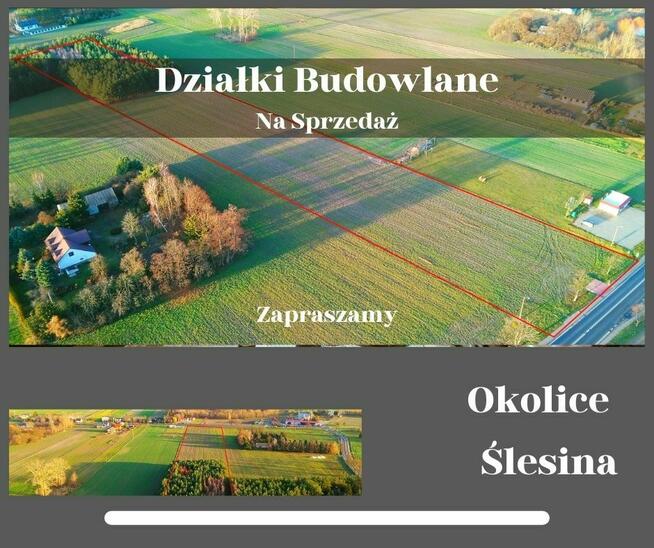 Okolice Ślesina – Działki Budowlane z Warunkami zabudowy