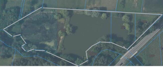Dwa stawy działka,9500m2,