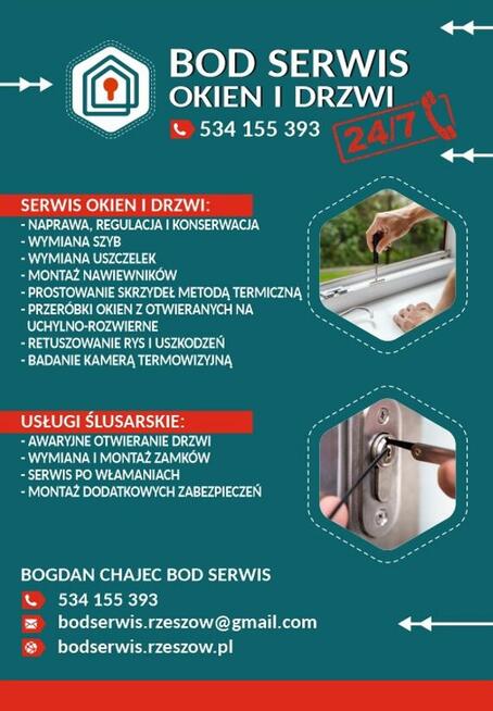 Serwis/Naprawa Okien i Drzwi