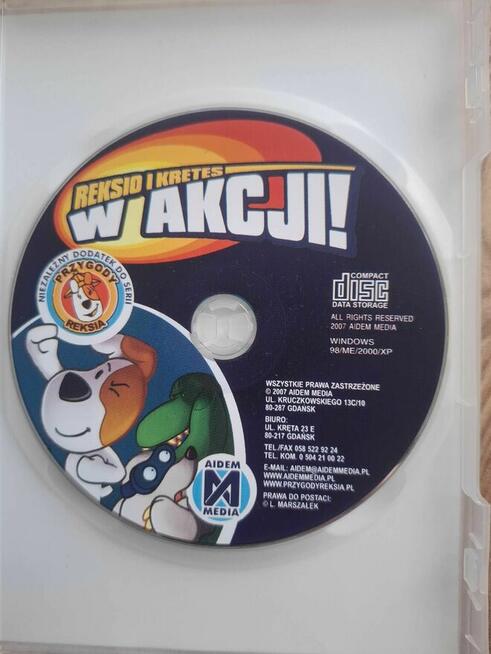 Reksio i Kretes w akcji gra na komputer PC